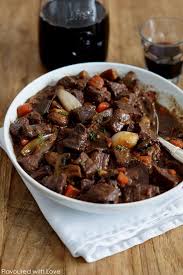 Boeuf Bourguignon Rindergulasch Rezept Rezepte Fleisch Gerichte