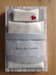 Stampin Up Geldgeschenk Bett Gutschein Basteln Hotel Geschenke Gutschein Basteln
