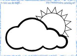 Nuage #157309 (nature) des dessins à colorier de nature. 126 Dessins De Coloriage Nuage A Imprimer