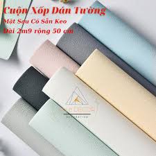 cuộn giấy xốp dán tường, dài 2m8 rộng 50 cm mặt sau có sẵn keo, kèm lớp  giấy bạc chống cháy cách nhiệt hiệu quả | Lazada.vn