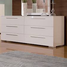 Awesome White Dressers With Chico Double Dresser In White Lacquer Modern Dressers Chests And Dresser Decor White Dresser Bedroom White Lacquer Dresser