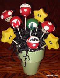 Sized included 4, 6, 8 & 10 cake layers and fillings: Super Mario Brothers Cake Pops Regular Or Gluten By Macabeessweets 35 00 Mario Birthday Cake Mario Bros Birthday Mario Birthday