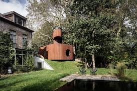Check spelling or type a new query. Whimsical Guesthouse Uses Prefab Timber And Corten Steel