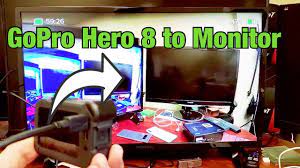 Why is my gopro not working? Gopro Hero 8 How To Connect To External Monitor Tv Computer Monitor Projector Youtube