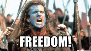 Freedom speech and freedom cry combined in one short film. Freedom Braveheart Meme Meme Generator