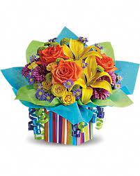 Maybe you would like to learn more about one of these? Teleflora S Rainbow Present In El Paso Tx Karel S Flowers Gifts