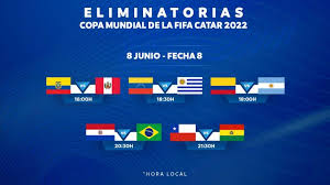 El partido entre ambos combinados será transmitido por la señal de directv Eliminatorias Sudamericanas Horarios Partidos Y Fixture De La Fecha 8 As Argentina