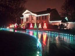 Graceland Christmas Evening Picture Graceland Elvis Elvis Presley Graceland Elvis Presley Christmas