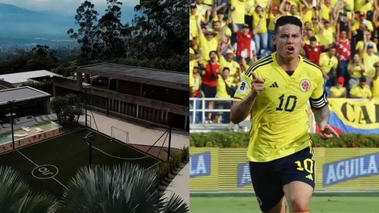 James Rodríguez: lujosa casa del futbolista en Envigado está a la venta  ¿cuánto cuesta?