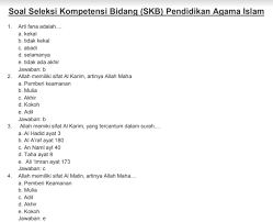 Maybe you would like to learn more about one of these? Contoh Soal Tkb Guru Pai Sd Seputaran Guru