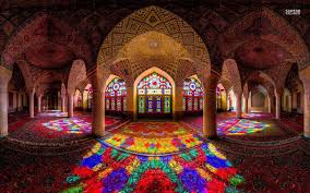 Nasir-ol-Molk Mosque in shiraz, Iran. ile ilgili görsel sonucu