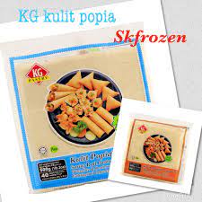 Popiah or loosely translated as fresh spring rolls with jicama are popular street food in the main filling in popiah always includes jicama or known as yam bean or bangkuang in. Kulit Popia Jenama Kg Sk Frozen Trading Sdn Bhd Facebook