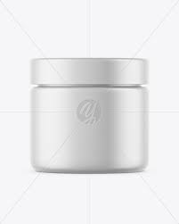 Download Matte Cosmetic Jar Mockup In Jar Mockups On Yellow Images Object Mockups