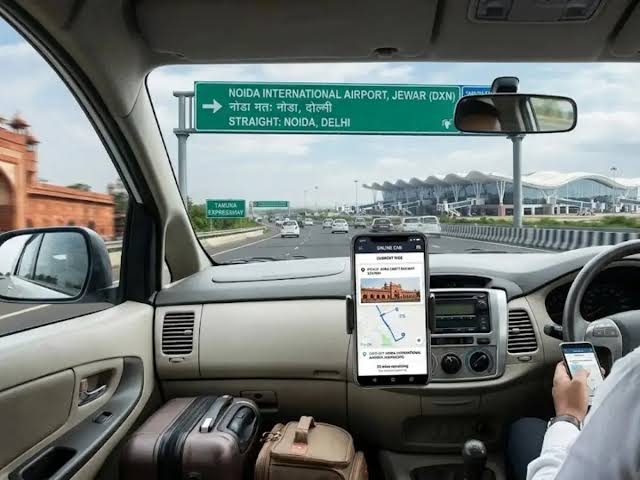 Delhi to Jewar Airport Cab