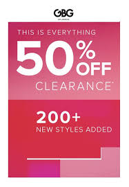 Sale G By Guess Up To 50 Off Clearance Limited Time Only Quantities Limited Exclusions Apply See Store For Deta Free Store How To Apply Discount Coupons