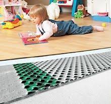 Delta Fl The Warm Dry Floor System Delta Fl Is An Innovative Subfloor System For Basement Flooring Waterproof Basement Flooring Basement Flooring Options