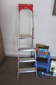 Looking for a good deal on step stool? Lot Detail Aluminum Leifheit Step Ladder Rubbermaid Step Stool