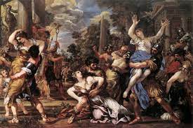 Like many painters of the time, stella and poussin interpreted scenes from ancient roman history. File Cortona Rape Of The Sabine Women 01 Jpg Wikimedia Commons