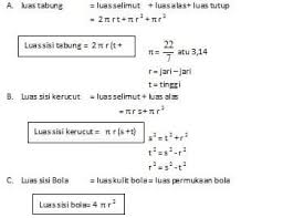 Rumus Matematika Smp Kelas 7 8 9 Semester 1 Dan 2 Lengkap
