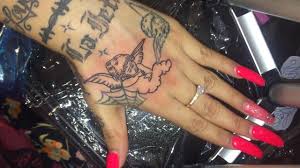 Maybe you would like to learn more about one of these? Angel Hand Tattoo At Home Youtube