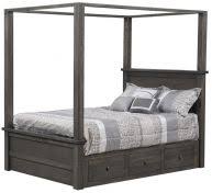 You will find the wooden canopy beds king size in a large variety of appealing designs and styles. Handmade Wood Canopy Beds Sets Countryside Amish Furniture