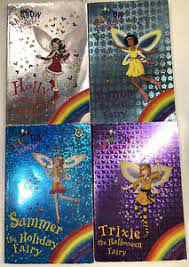This special/limited edition has some new coloring to make the rainbow fans stand out, a new box/ad card, and a new awesome magic trick card! Rainbow Magic Special Edition Seasonal Fairy Book Bundle Ebay