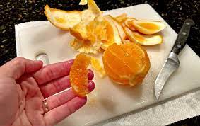 Using a short paring knife, cut the peel off the orange just where the white membrane meets the pulp of the orange. How To Supreme An Orange The Mountain Kitchen Tips