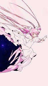 Search and download the most beautiful wallpapers. Wishingyoucouldshowmelove Madoka X2f Madokami Phone Wallpapers Madoka Magica Magical Girl Anime Anime Wallpaper