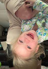 Upside Down Trend Baby and Both Parents | TikTok