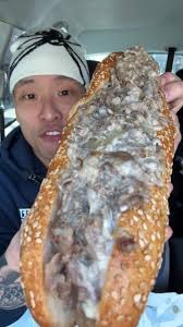 Seeded Roll Cooper Sharp Cheesesteak