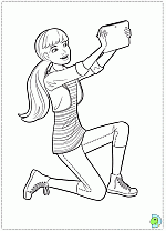 Welcome to our barbie coloring pages, on this page you will find some very pretty barbie coloring pages and you will also find information on barbie. Barbie And Her Sisters In A Pony Tale Coloring Pages Dinokids Org
