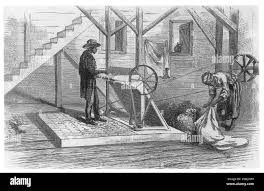 Cotton gin Black and White Stock Photos ...