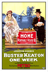Buster keaton and jimmy durante. One Week 1920 Film Wikipedia