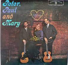 Peter Paul And Mary Peter Paul And Mary Peter Paul And Mary Mary Peters Album Cover Art