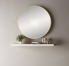 Choose from our highest quality collections of framed bathroom mirrors, ranging from classic designs to contemporary framed mirror styles, including framed round. Bathroom Origins Docklands Round Framed Mirror B375530
