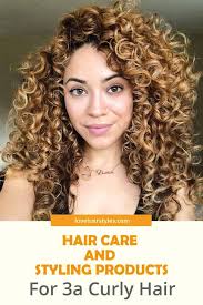 Styling tips for 3a hair. All The Facts About 3a 3b 3c Hair The Right Care Routine For Them Curly Hair Styles Hair Care 3a Curly Hair