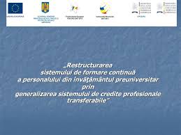 Personal didactic auxiliar si nedidactic. Sistemului De Formare ContinuÄ Ppt Download