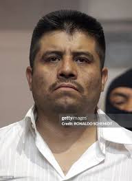 Luis Reyes Enriquez, alias "Rey, Rex, King, Z-12", es presentado por...  News Photo