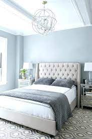 I present beautiful, peaceful, light. Light Blue Walls With Gray Headboard Google Search Master Bedroom Remodel Master Bedroom Colors Luxurious Bedrooms