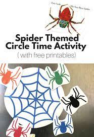 My other post focused on toddler activities that they could do independently. Spider Themed Circle Time Activity With Free Printables No Time For Flash Cards