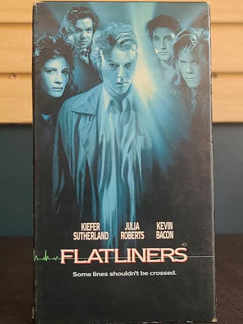 Flatliners (VHS, 1990) Horror, Kiefer Sutherland, Julia Roberts, Kevin  Bacon 43396503830| eBay