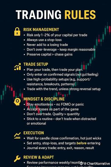 🔒 Risk Management • Risk only 1–2% of your capital per | RajatGupta91 on Binance Square