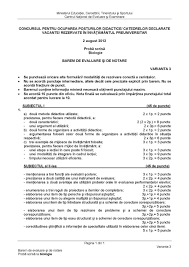 Armonia i proporionaliiatea n interiorul fiecrei categorii de indici; Subiecte Variante Si Rezolvari Pentru Examene Nationale 2021 Subiecte Biologie Titularizare 2012