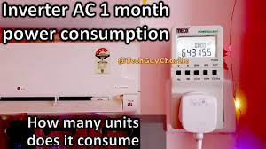 You can also switch to the converter for radian per. 1 5 Ton Inverter Ac 1 Month Kwh Power Consumption During 40 Degree C Peak Summers Youtube