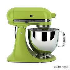 A green circle with a white checkmark in the center. 3d Stand Mixer Kitchenaid Artisan Cgtrader