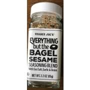 Add it to homemade trail mix take homemade snack mix like. Trader Joe S Seasoning Blend Everything But The Bagel Sesame Calories Nutrition Analysis More Fooducate