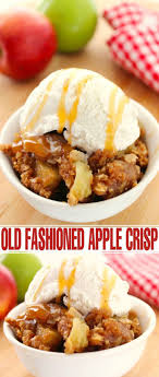 Old Fashioned Apple Crisp Life Love Liz Recipe Apple Crisp Recipes Old Fashioned Apple Crisp Crisp Recipe