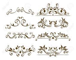 Bundle Of Elegant Ornamental Borders Frames Vector Illustration Design Aff Ornamental Borde Hand Embroidery Patterns Flowers Ornament Vector Vector Free