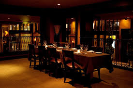 The private dining room can accommodate parties of up to 30 guests. Private Dining