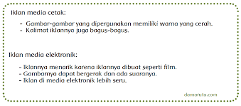 Masih ingatkah kamu dengan iklan media cetak? Perbedaan Antara Iklan Media Cetak Dan Iklan Media Elektronik Halaman 46 Belajar Kurikulum 2013